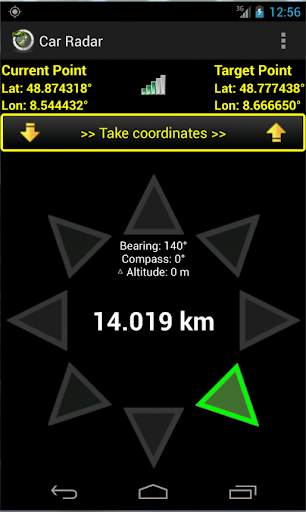 Car Radar Free the CarFinder स्क्रीनशॉट 1
