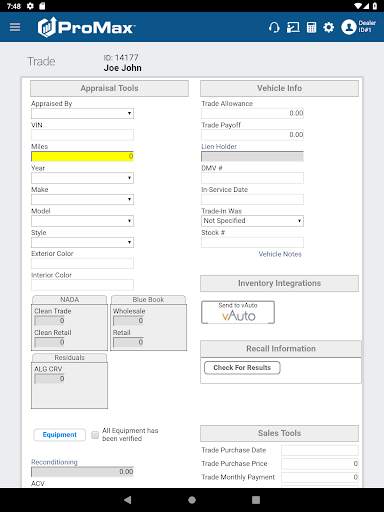 ProMax Mobile App screenshot 14