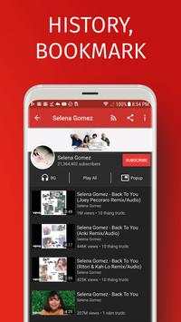 Y-Tube video Player - Floating Popup 5 تصوير الشاشة