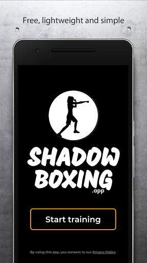 Shadowboxing.app Boxing workout combo generator screenshot 1