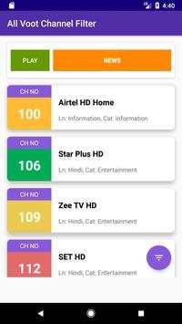 All Voot ChannelFilters screenshot 1