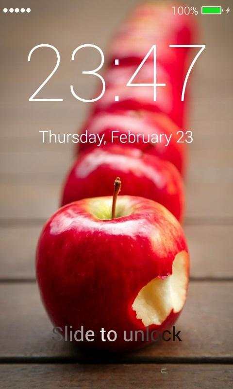 Apple Lock Screen स्क्रीनशॉट 1