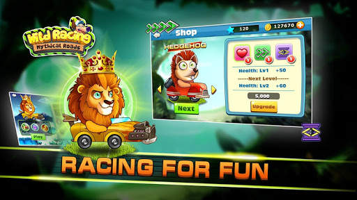 Wild Racing – Mythical Roads (Cute Racer) screenshot 3