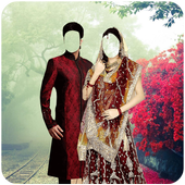 Wedding Couple Photo Suit icon