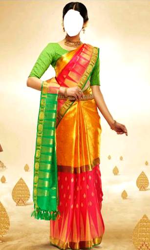 Women Pattu Saree Photo Maker screenshot 7
