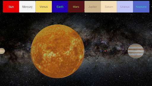 Solar System Simulator 4 تصوير الشاشة