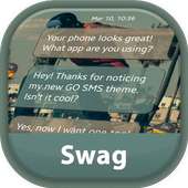 GO SMS Swag on 9Apps