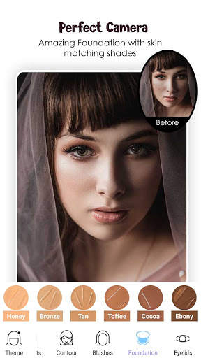 One-Tap Makeover-Face Beauty Makeup Camera screenshot 6