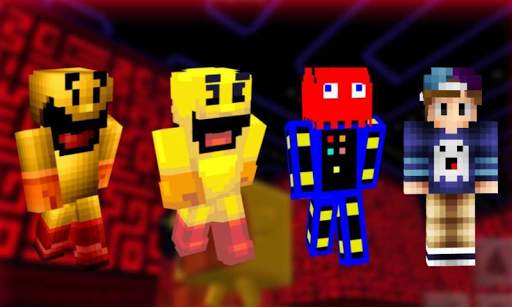 PAC-MAN in Minecraft PE screenshot 1