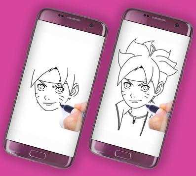 How to Draw Boruto screenshot 2