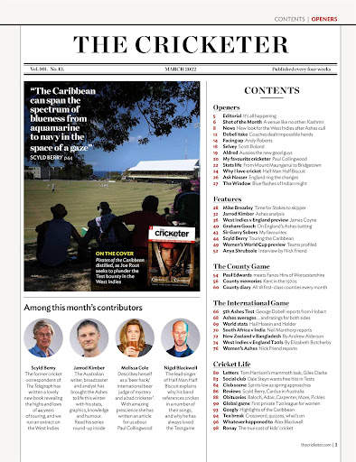 The Cricketer Magazine screenshot 2