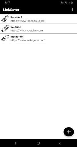 LinkSaver screenshot 1