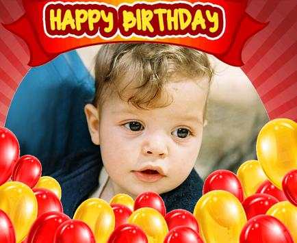 Happy Birthday Photo Frame screenshot 1