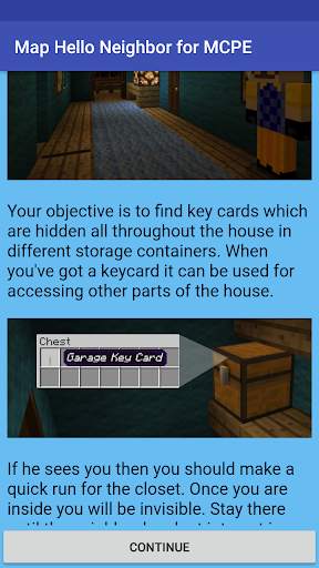 Map Hello Neighbor for MCPE screenshot 2