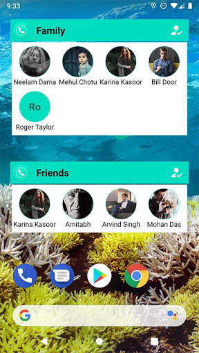 Contacts Widget - Quick Dial Widget - Speed Dial screenshot 2