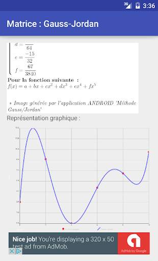 Matrice : Gauss-Jordan screenshot 5