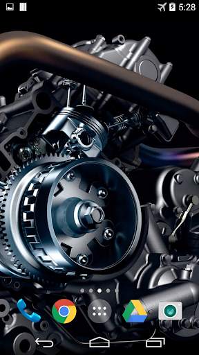 Car Engine Live Wallpaper screenshot 1