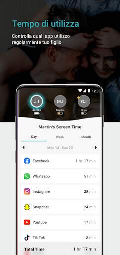 Keepers – App di Parental Control screenshot 3