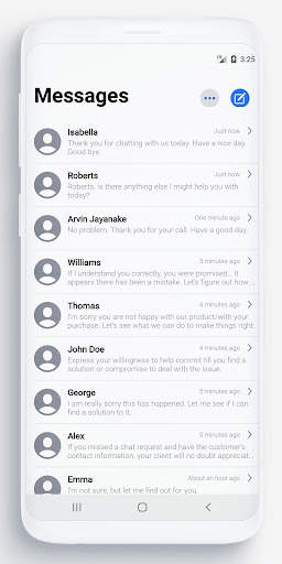 Green Apple Message screenshot 1