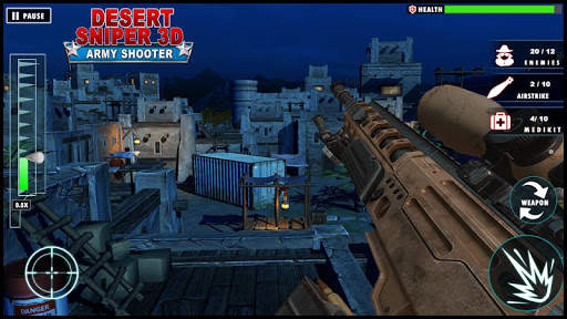 Desert Military Sniper 3D : Army Sniper Shooter screenshot 2