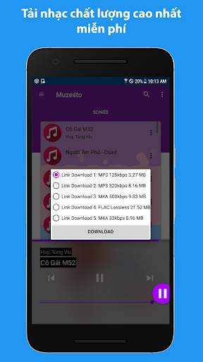 Musik Player -Tải nhạc chất lượng cao - lossless screenshot 3