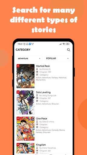 Manga Full - Free Manga Reader App screenshot 3