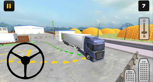 Truck Parking Simulator 3D: Factory screenshot 2