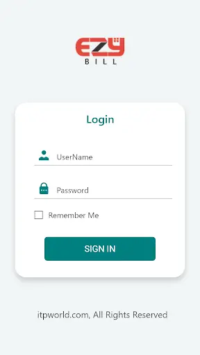 EZYBILL screenshot 2