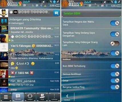 Full BBM Transparan screenshot 4