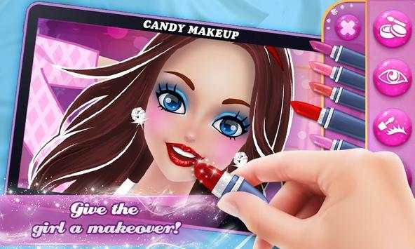 Candy Makeup: Girls Game screenshot 3