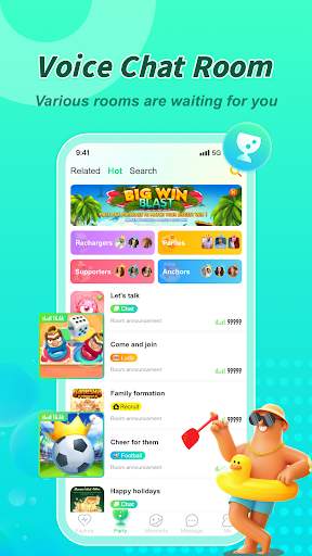 Karawan - Group Voice Chat screenshot 1