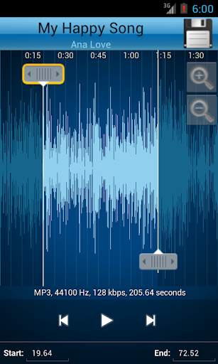 MP3 Cutter and Ringtone Maker screenshot 3