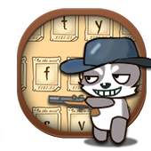 Cartoon Cat Theme Kitty Wallpaper & icon pack 10001001