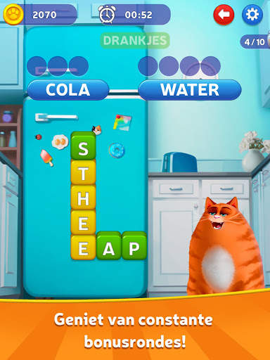 🔥Kitty Scramble: Woord Stapels screenshot 9