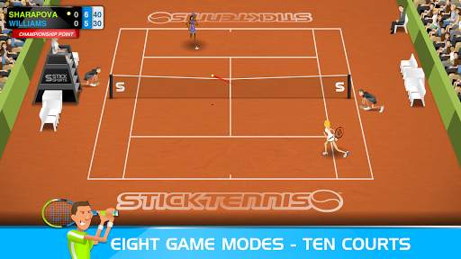 Stick Tennis screenshot 3