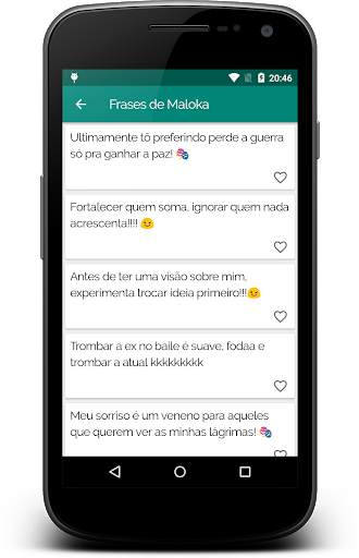 Frases de Maloka $2 e um Favelado para Status screenshot 2