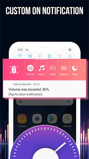 Volume Booster and Equalizer MP3 Music Player screenshot 4