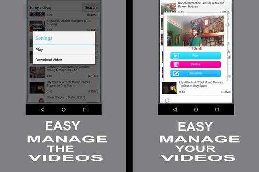 Video Downloader et rédacteur screenshot 3