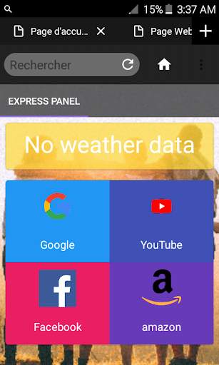 Speed browser screenshot 1