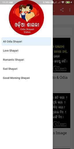 Odia Shayari 2021 (Love & Romantic) screenshot 4