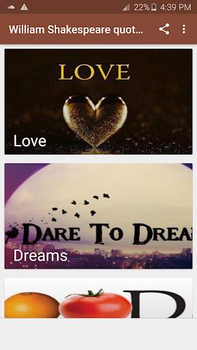William Shakespeare quotes screenshot 1