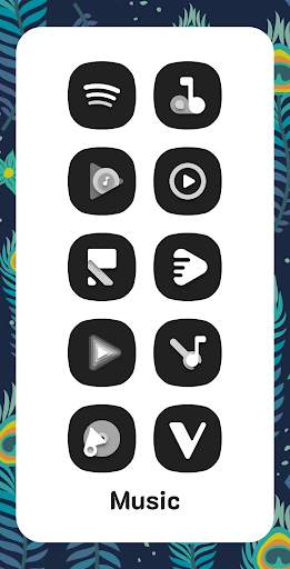 Baccara Adaptive Icon Pack screenshot 2