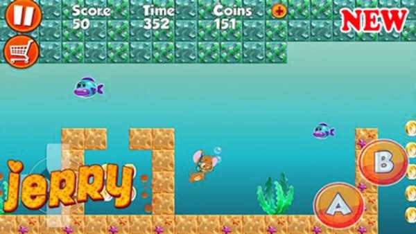 Super Tom Jerry Jump Adventur screenshot 2