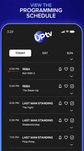 My UPtv screenshot 2