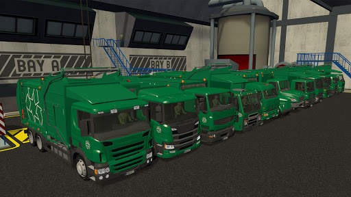 Trash Truck Simulator screenshot 1