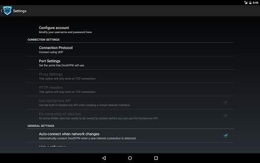 DroidVPN - Easy Android VPN скриншот 6