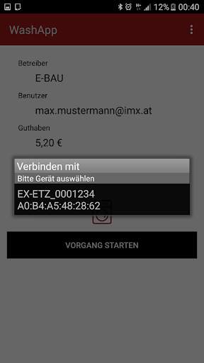 WashApp screenshot 2