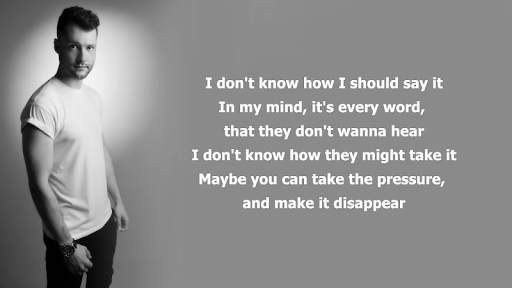 Calum Scott  If Our Love Is Wrong  lyrics screenshot 1