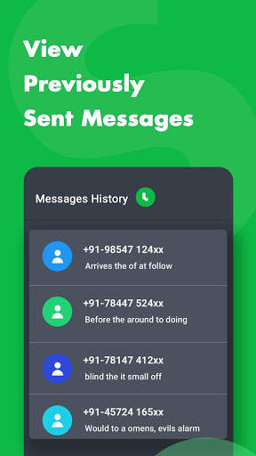 WhatsDirect - Send Message without saving contact скриншот 4