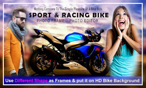 Bike Dual Photo Frames screenshot 4